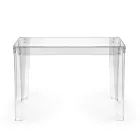 Bureau en Plexiglas Transparent Design Moderne Made in Italy - Vichy Viadurini