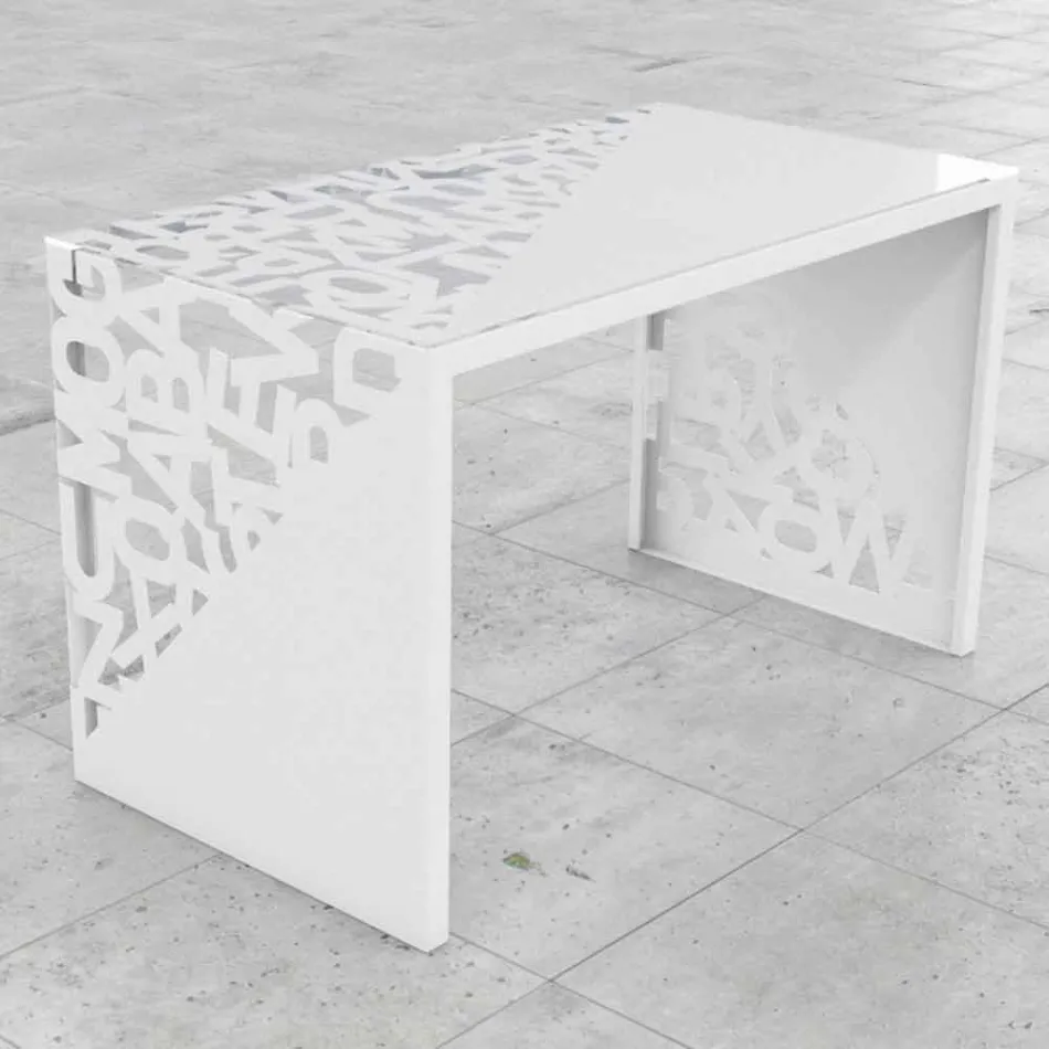 Bureau Kattedra lettres &quot;A Waterfall&quot; 120x65x75 Mabele Viadurini