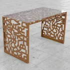 Bureau Kattedra lettres "A Waterfall" 160x80x75 Mabele Viadurini