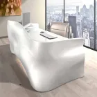 Bureau contemporain Bureau Veil, fabriqué en Italie Viadurini