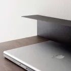 Bureau moderne en métal et mélaminé avec tiroir Made in Italy - Iridio Viadurini