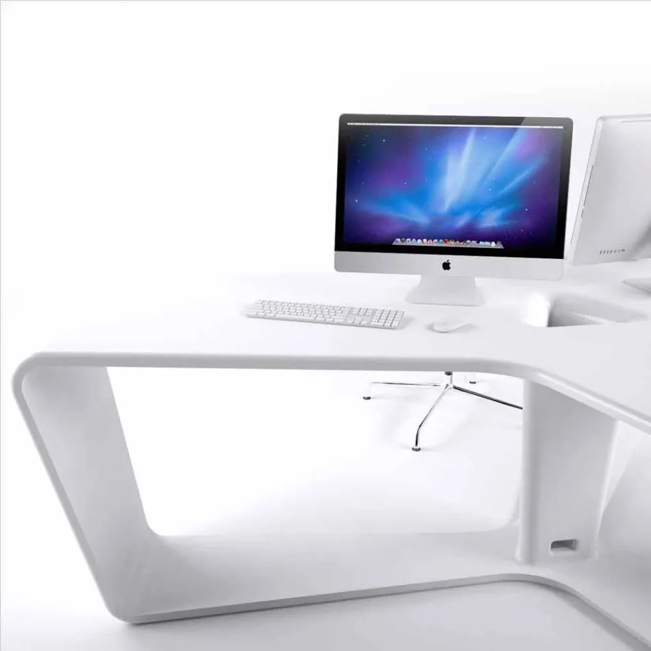 -Multiposte bureau de bureau, design moderne, Ta3le Viadurini