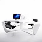 -Multiposte bureau de bureau, design moderne, Ta3le Viadurini
