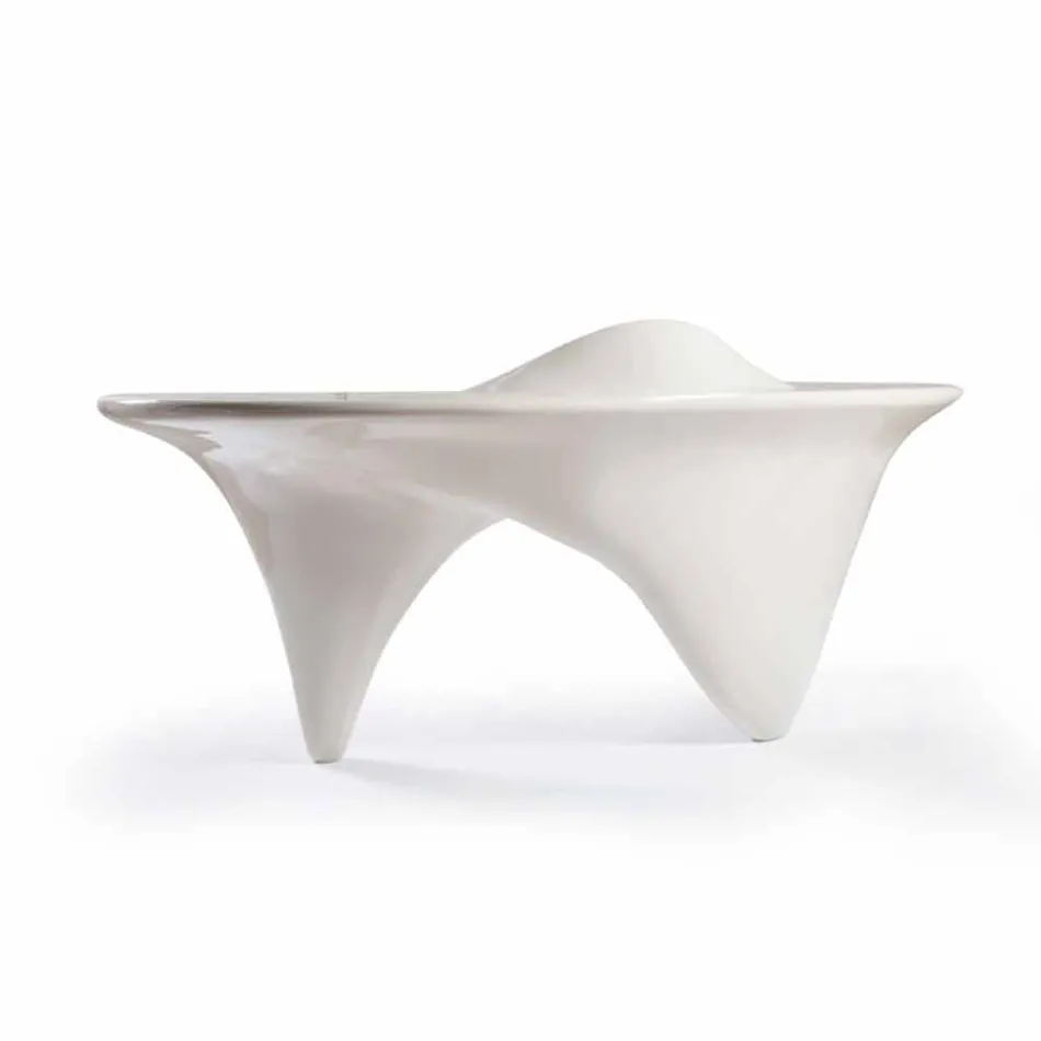 Bureau moderne et de style fait à la main en Italie Sinuous Viadurini