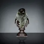 Sculpture en céramique artisanale noire 100% Made in Italy Fabas 2 Viadurini