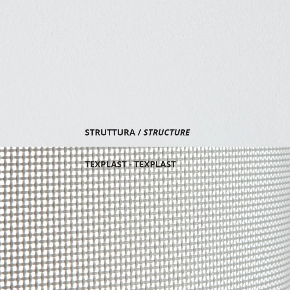 Chaise longue de jardin pliante en acier galvanisé Made in Italy 2 pièces - Hobbit Viadurini