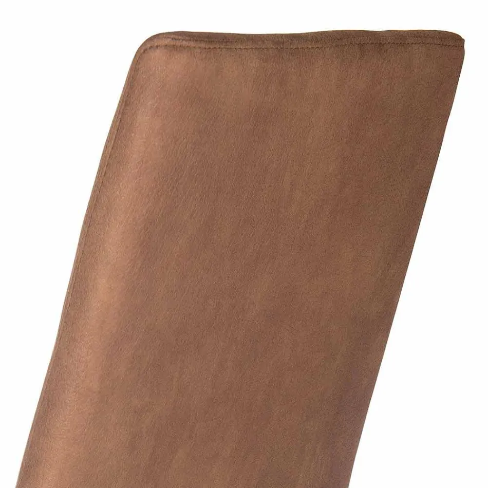 Chaise design à dossier haut Becca, fabriquée en Italie Viadurini