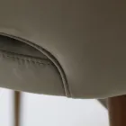 Chaise avec assise et dossier entièrement rembourrés fabriquée en Italie - Adria Viadurini