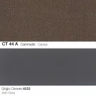 Chaise de cuisine avec accoudoirs en tissu et bois Made in Italy - Marchesi Viadurini