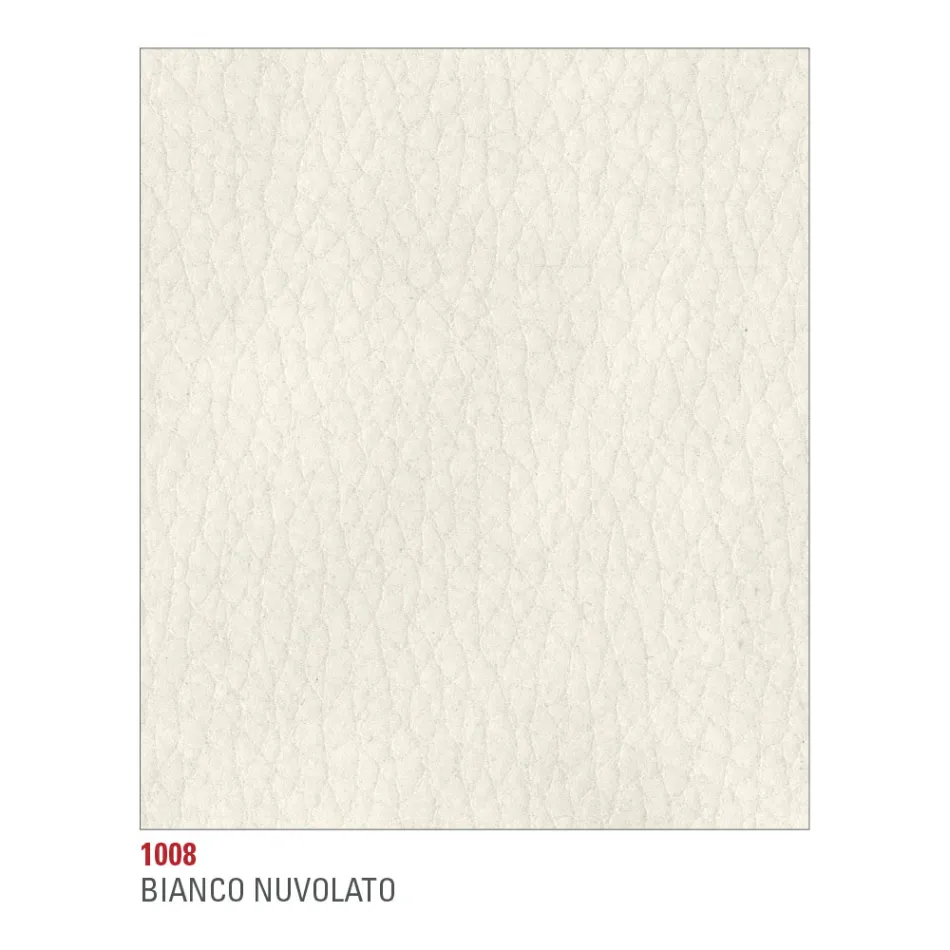 Chaise de cuisine entièrement rembourrée en éco-cuir fabriquée en Italie, 2 pièces - Maria Viadurini