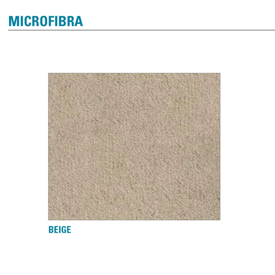 Chaise de cuisine rembourrée en microfibre Made in Italy, 2 pièces - Rebecca Viadurini