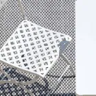 Chaise d'extérieur pliante en acier galvanisé Made in Italy 2 pièces - Selvaggia Viadurini