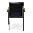 Chaise d'extérieur en aluminium avec double couche de textilène - Excursion Viadurini