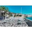 Chaise d'extérieur empilable en aluminium Made in Italy, 4 pièces - Ulyssa Viadurini