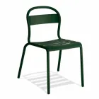 Chaise d'extérieur empilable en aluminium Made in Italy, 4 pièces - Ulyssa Viadurini