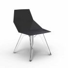 Chaise d'extérieur design en polycarbonate et polypropylène Faz Vondom Viadurini