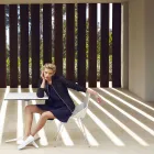 Chaise d'extérieur design en polycarbonate et polypropylène Faz Vondom Viadurini