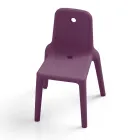 Chaise d'extérieur en polyéthylène 15 couleurs Made in Italy 2 pièces - Ronnie Viadurini