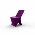 Chaise de jardin design moderne Sloo de Vondom, en polyéthylène Viadurini