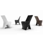 Chaise de jardin design moderne Sloo de Vondom, en polyéthylène Viadurini