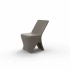 Chaise de jardin design moderne Sloo de Vondom, en polyéthylène Viadurini