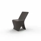 Chaise de jardin design moderne Sloo de Vondom, en polyéthylène Viadurini
