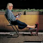 Chaise de jardin empilable en acier au design moderne fabriqué en Italie - Boston Viadurini