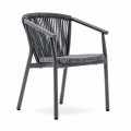 Chaise de jardin empilable en aluminium et tissu technique - Smart By Varaschin