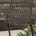 Chaise de jardin empilable en métal Made in Italy 2 pièces - Giuliana Viadurini