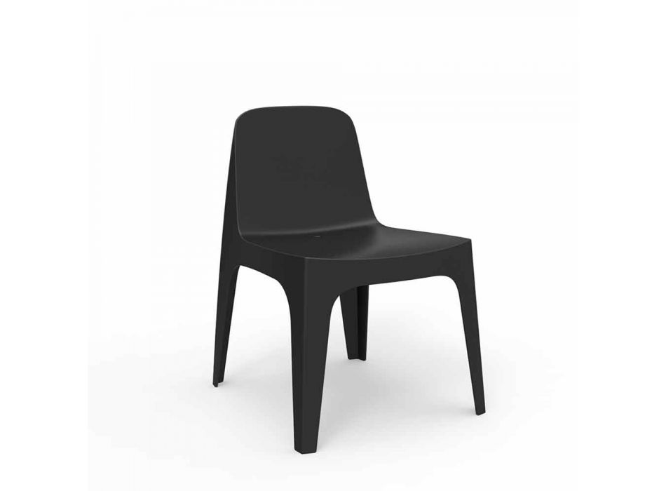 Chaise de jardin empilable en polypropylène Solid Vondom, design Viadurini