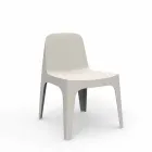 Chaise de jardin empilable en polypropylène Solid Vondom, design Viadurini