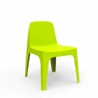 Chaise de jardin empilable en polypropylène Solid Vondom, design Viadurini