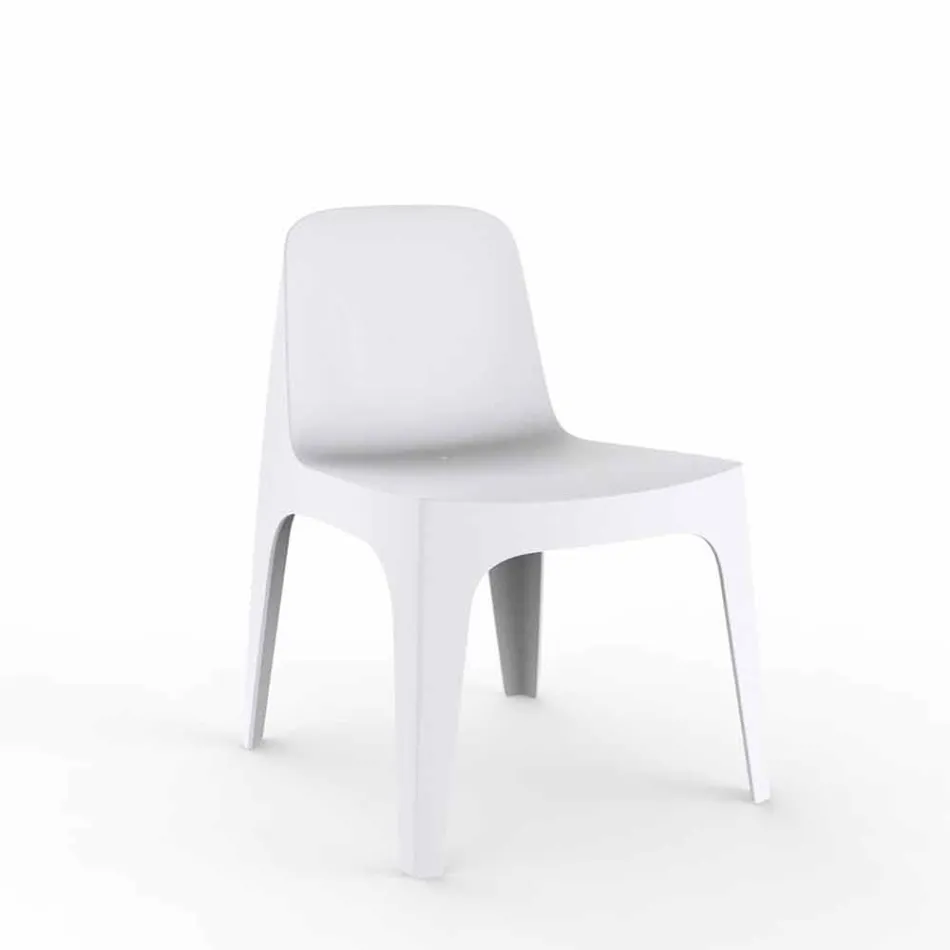 Chaise de jardin empilable en polypropylène Solid Vondom, design Viadurini