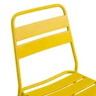 Chaise de jardin entièrement en métal - Ruban Viadurini