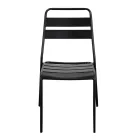 Chaise de jardin entièrement en métal - Ruban Viadurini