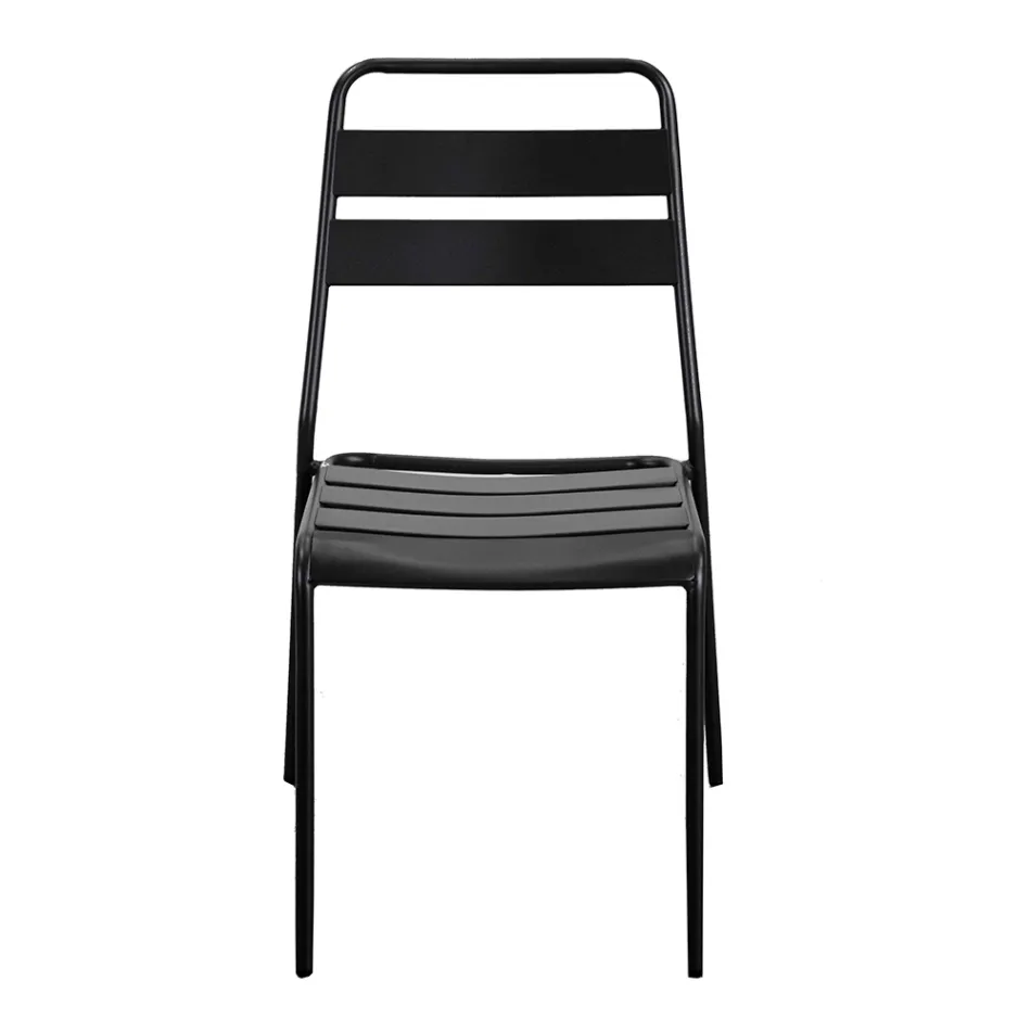 Chaise de jardin entièrement en métal - Ruban Viadurini