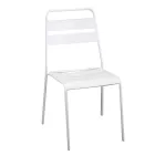 Chaise de jardin entièrement en métal - Ruban Viadurini