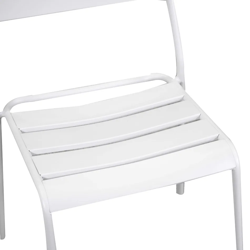 Chaise de jardin entièrement en métal - Ruban Viadurini