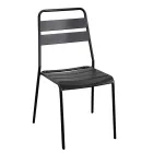 Chaise de jardin entièrement en métal - Ruban Viadurini