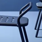 Chaise de Jardin Structure en Aluminium Made in Italy - Noss by Varaschin Viadurini