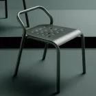 Chaise de Jardin Structure en Aluminium Made in Italy - Noss by Varaschin Viadurini