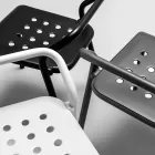 Chaise de Jardin Structure en Aluminium Made in Italy - Noss by Varaschin Viadurini