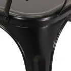 Chaise d'intérieur et d'extérieur en fer de différentes couleurs - Papeterie Viadurini