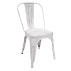 Chaise d'intérieur et d'extérieur en fer de différentes couleurs - Papeterie Viadurini