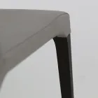 Chaise d'intérieur en bois de frêne et similicuir Made in Italy - Floki Viadurini