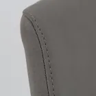 Chaise d'intérieur en bois de frêne et similicuir Made in Italy - Floki Viadurini