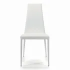 Chaise d'intérieur entièrement rembourrée et rembourrée fabriquée en Italie - Trieste Viadurini