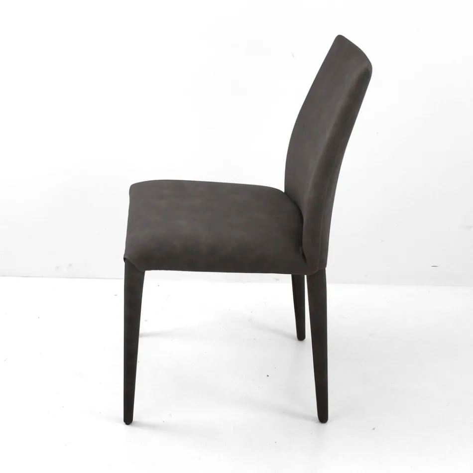 Chaise d'intérieur entièrement rembourrée Made in Italy - Meyer Viadurini