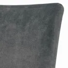 Chaise de salle à manger entièrement rembourrée et rembourrée fabriquée en Italie - Naples Viadurini