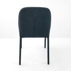 Chaise de salle à manger entièrement rembourrée en simili cuir Made in Italy - Eloi Viadurini